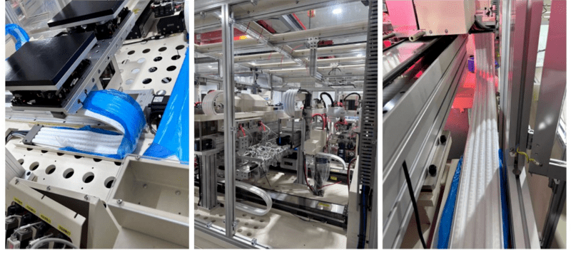 半導(dǎo)體芯片、光學(xué)玻璃、鏡頭鏡片等高精尖產(chǎn)品進(jìn)行視覺檢測(cè)并除塵